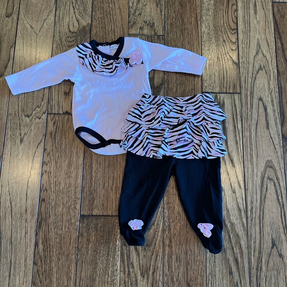 Rumble Tumble 3-6 Month Outfit